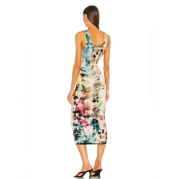 Cotton Citizen Verona Midi Dress in Kaleidoscope Sky Women